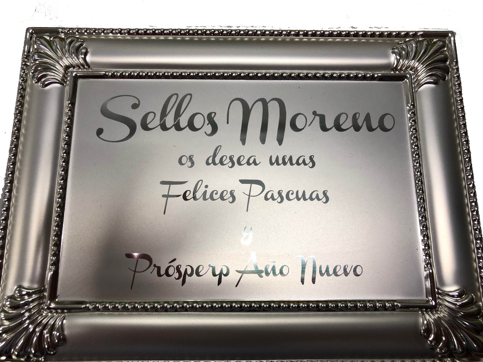 Placa conmemorativa Grabacion Laser